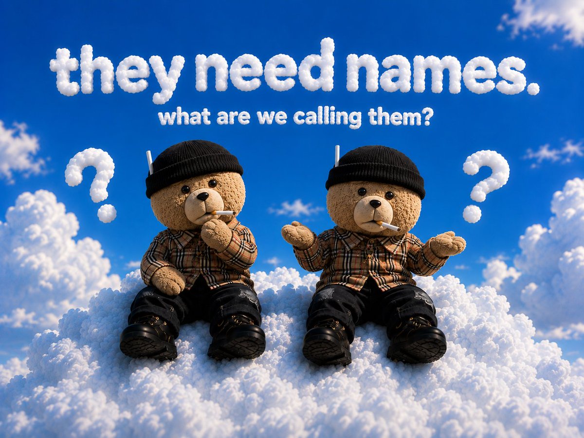 kovabearz's tweet photo. Community, name the bears.

#KOVA #Memes #Crypto https://t.co/goLj78bke4