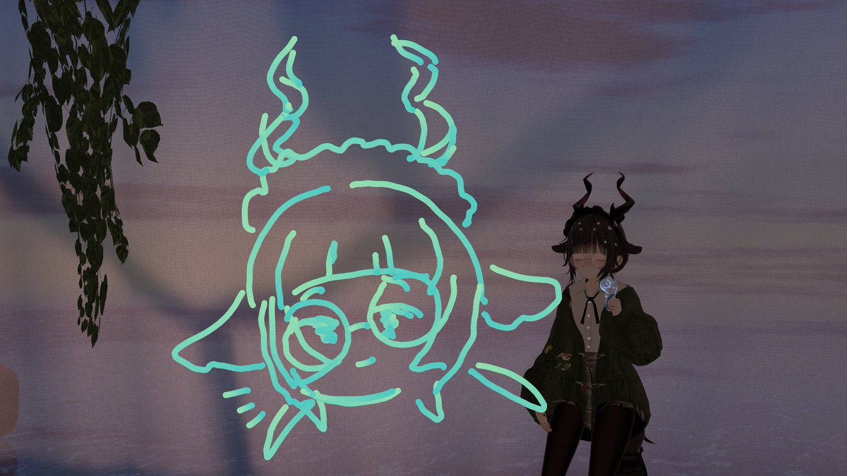 SKM_vr's tweet photo. おえかき https://t.co/k4bpYreseh