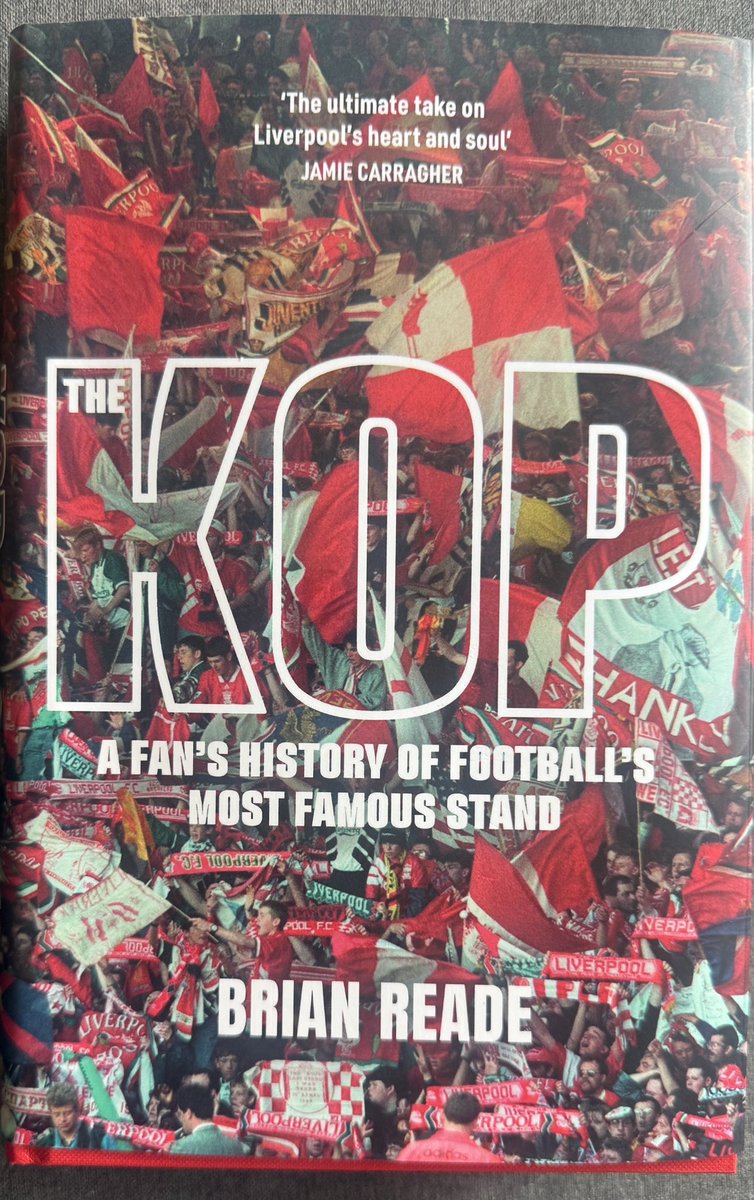 TheFarm_Peter's tweet photo. Just been sent this new book by @BrianReade out on Oct 8 - I’ll be doing a Q &amp; A with him at @RedsLPL in town on the night of release #TheKop https://t.co/9JnBCTq8Je