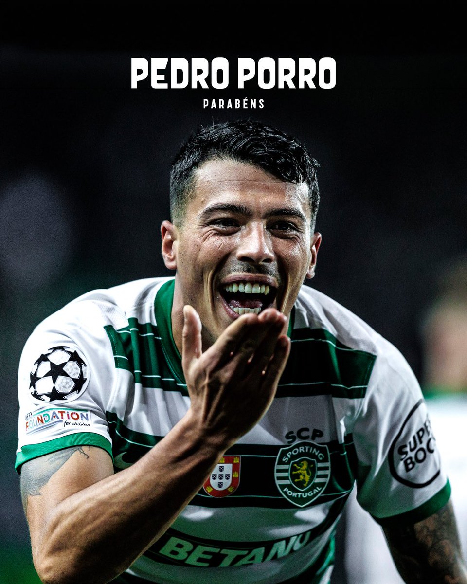 SportingCP's tweet photo. O aniversário de quem tornou a história da 2️⃣4️⃣🟢⚪️ mais rica!

Feliz cumple, Porrito! 💚 https://t.co/C2qlNdZNoF