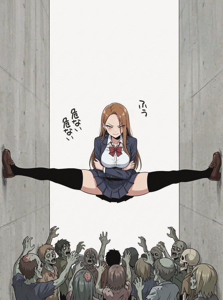 MdYact's tweet photo. ゾンビに捕まったら、そこでゲームオーバー。

(1/8) SFW https://t.co/f96UlIVi1A