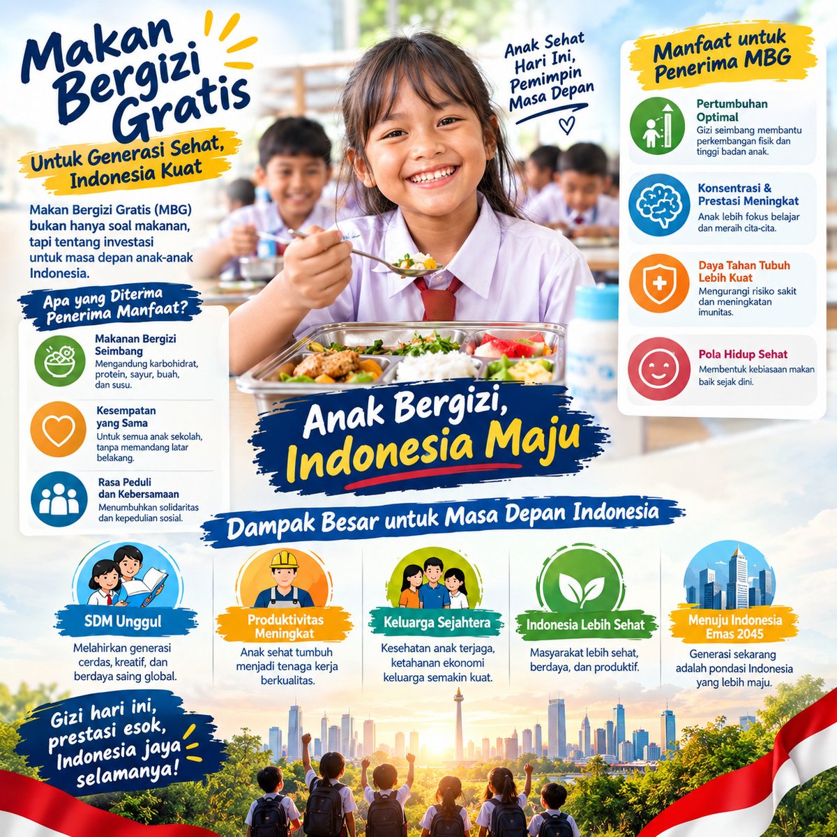 AwaiAnwar's tweet photo. Dukung MBG dengan pengawasan dan pelaksanaan yang baik agar manfaatnya benar-benar dirasakan oleh masyarakat. https://t.co/3L4RW9pJ68