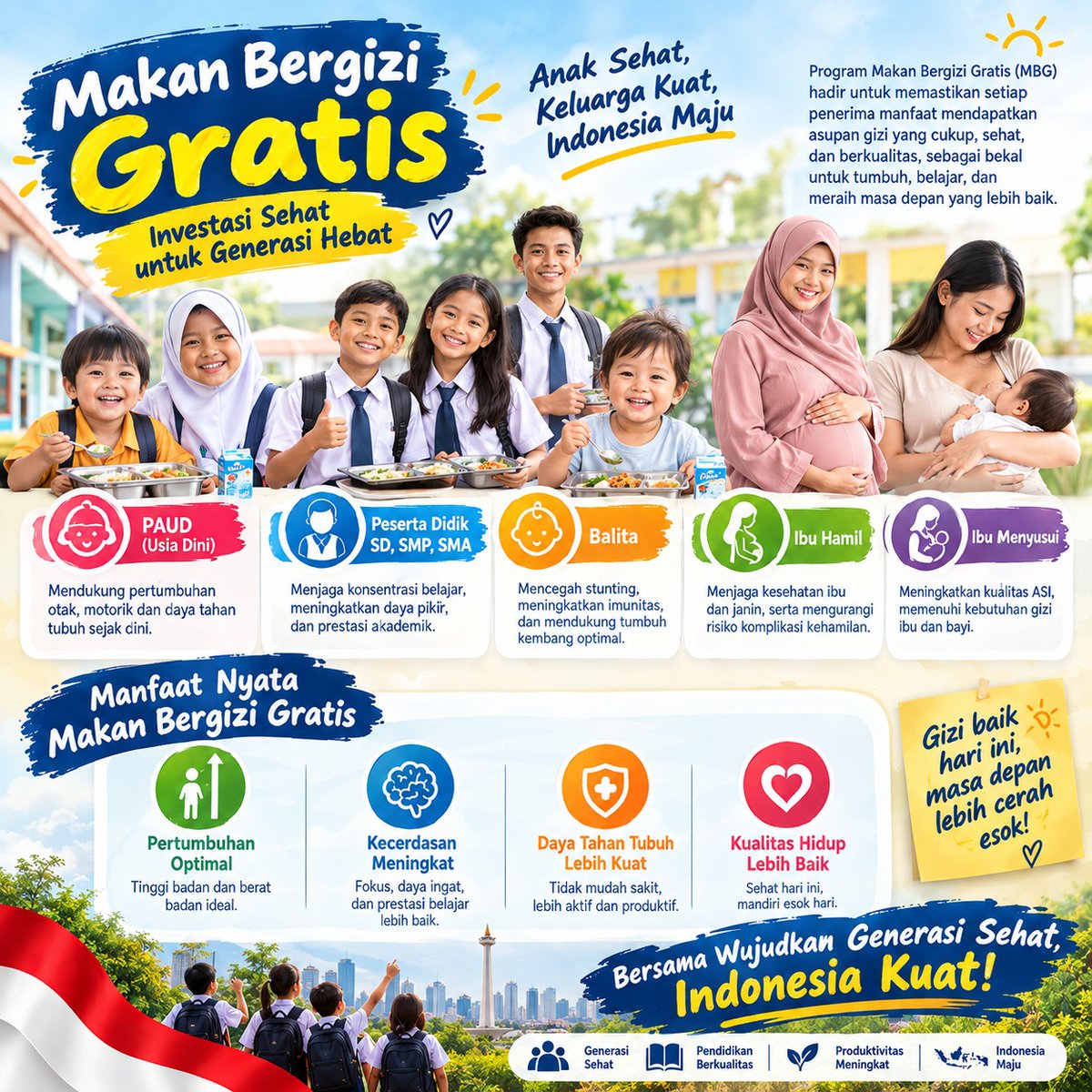 AwaiAnwar's tweet photo. Dukung MBG dengan pengawasan dan pelaksanaan yang baik agar manfaatnya benar-benar dirasakan oleh masyarakat. https://t.co/3L4RW9pJ68