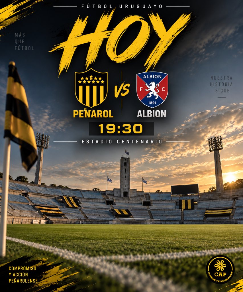 CompromisoCAP's tweet photo. Hoy juega el Manya.

#todosjuntos💛🖤 compromisoCAP https://t.co/g0xaBRc5JH