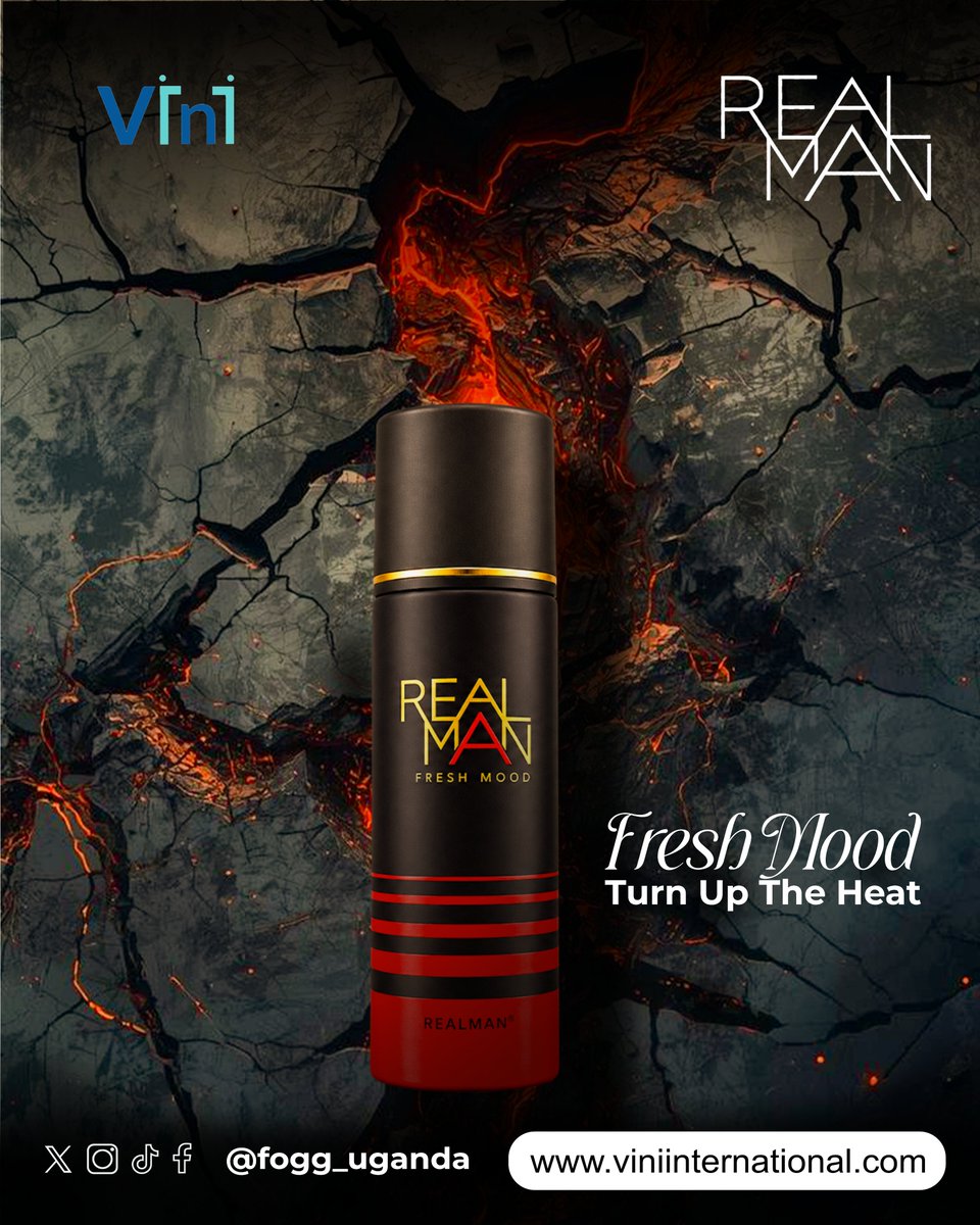FOGG_UGANDA's tweet photo. Always turn up the head with #RealMan Fresh Mood...

And let's not forget that it's from the legendary makers of #FOGG
#Fragrance #BodyCare https://t.co/jg2MC7irFK