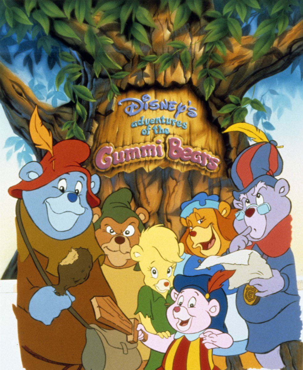 PopBase's tweet photo. ‘Adventures of the Gummi Bears’ premiered 41 years ago today. https://t.co/xUPu1LguKB