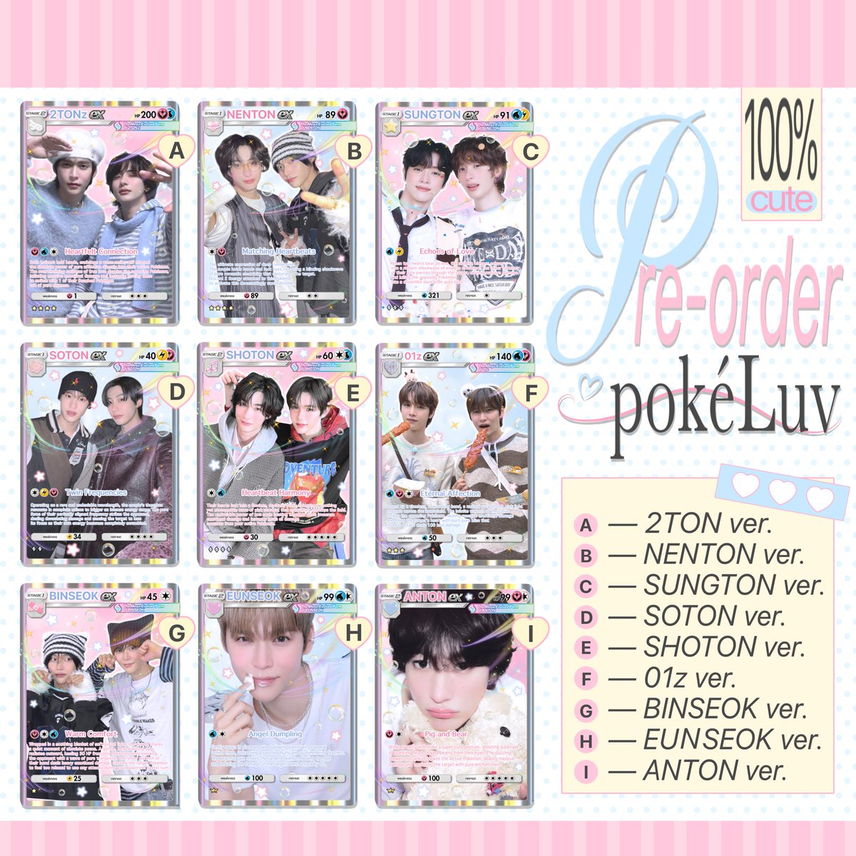 farfahyify's tweet photo. :¨·.·¨:
 `·. Pre-order pokéLuv 💭💘

— https://t.co/jGkr4NMF9o

* 13/09 - 16/09 ( 20:30 ) *

*** หากเยอะเกินจำนวนที่คาดไว้อาจจะปิดรับก่อนกำหนด ***

รายละเอียดต่างๆอยู่ในฟรอมนะคะ สอบถามเพิ่มเติม dm ได้เลยค่ะ~♡

#ตลาดนัดriize #ตลาดนัดน้องข้าว https://t.co/lz3ChfVy18