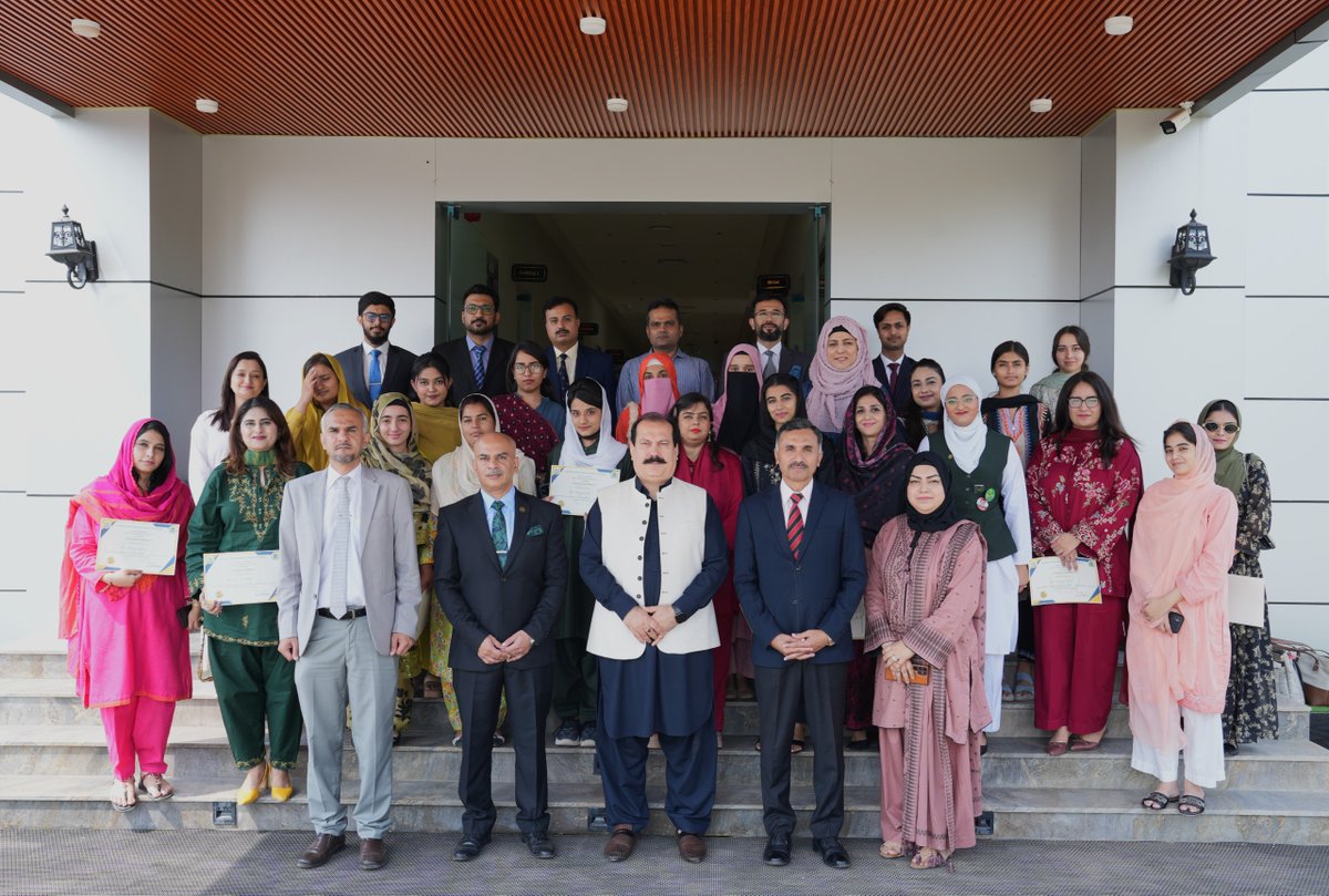 ndmapk's tweet photo. The Center of Excellence (CoE), NDMA successfully concluded Course N-08/26, marking the graduation of 66 participants representing diverse government and non-government organizations.

#NDMA #COENDMA #CourseCompletion #CertificateDistribution #CapacityBuilding #DisasterManagement https://t.co/IX8kvmP071