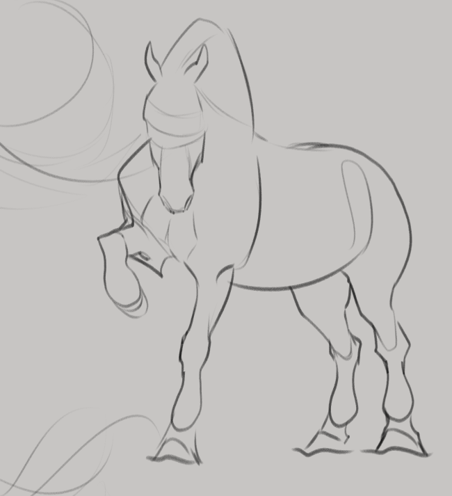 Mei_mood's tweet photo. Horsepower! https://t.co/4LC9e8oKrn