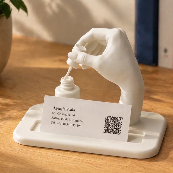 RayleneCollyer's tweet photo. Cada detalle de tu centro habla de tu marca. Tarjeteros personalizados en 3D para mantener tus tarjetas visibles y elevar tu recepción. Añade tu logo, colores y estilo para crear una pieza única. https://t.co/DPvoAF3cFB