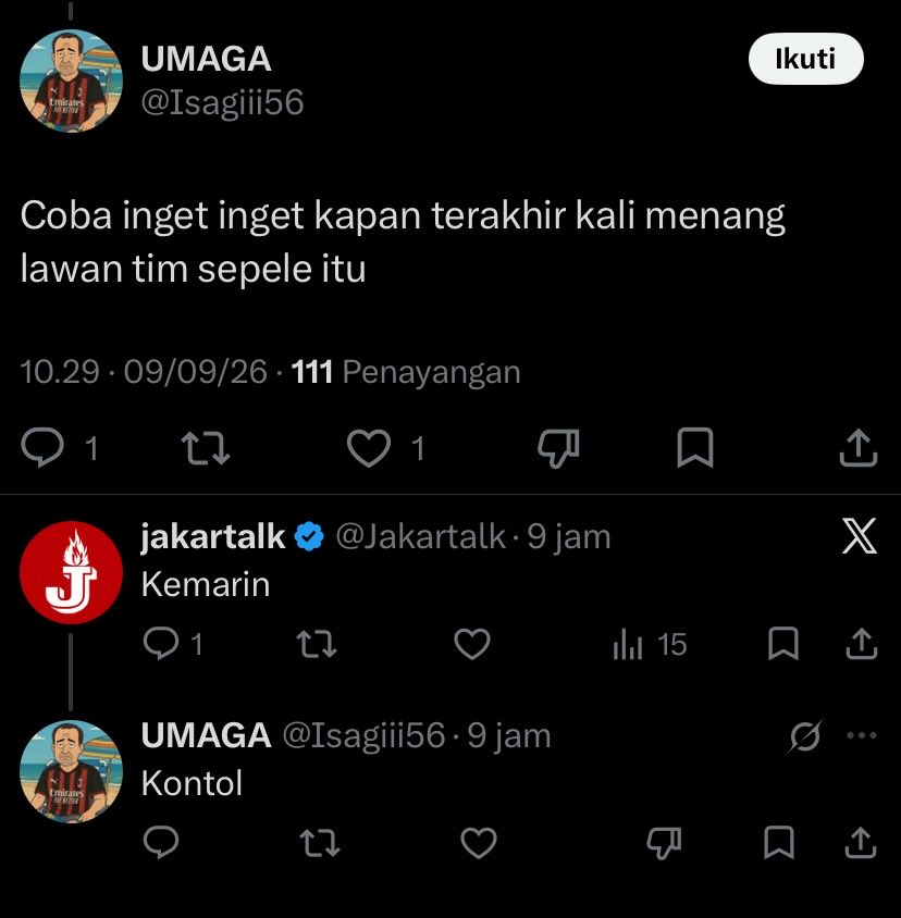 Jakartalk's tweet photo. Mudah sekali berkata kotor cuma karena hal sepele. Astagfirullah. https://t.co/mRrMVLnce2