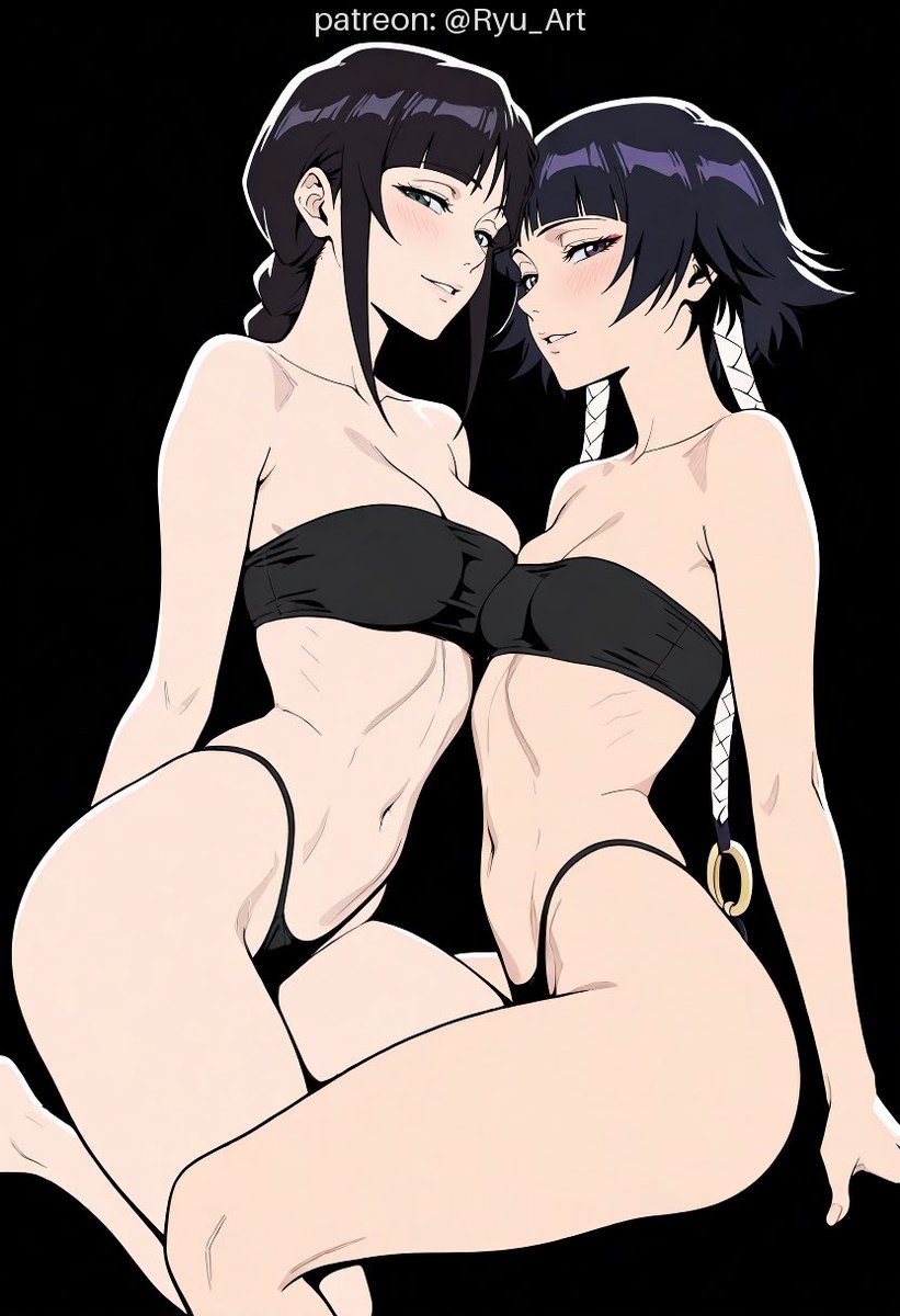 marzipan_one's tweet photo. Nemu &amp; Soi Fon SFW https://t.co/xjrinzil3h