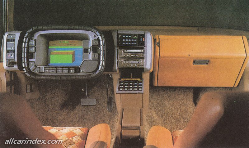 SciFiArchives's tweet photo. The Mazda MX-81 Aria might have the wildest steering wheel ever made. https://t.co/ES6fPAViNy