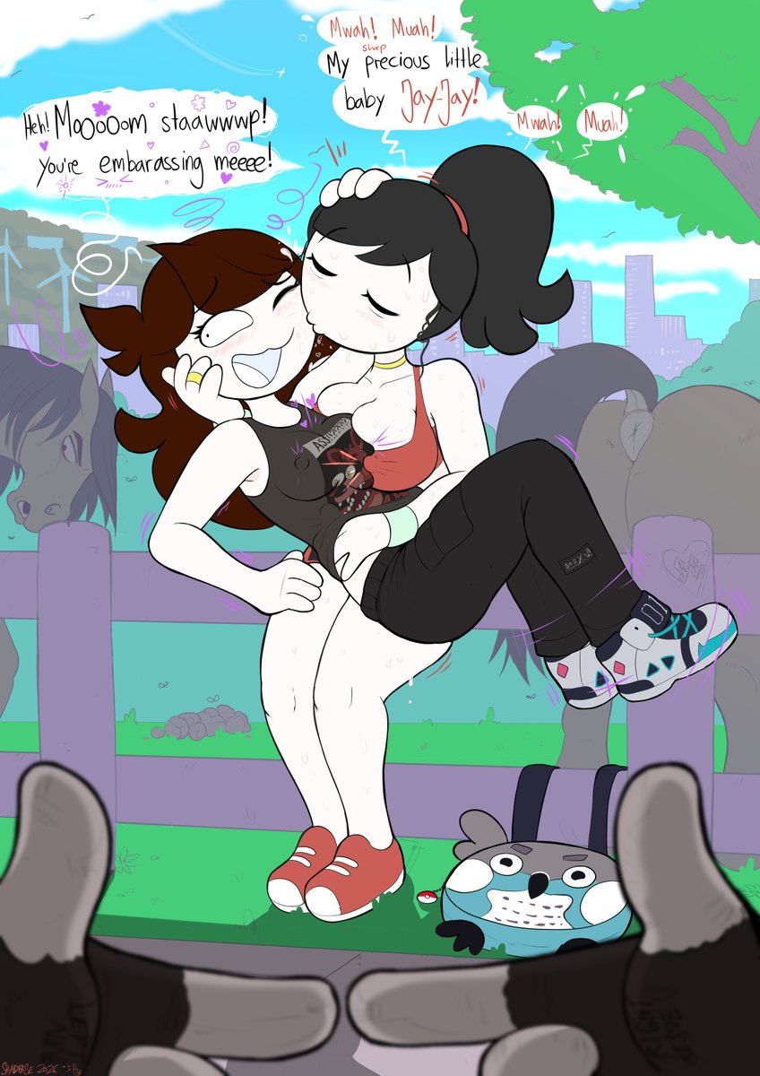 Shadbase's tweet photo. sweaty mom kisses https://t.co/qt6W9bZYdy