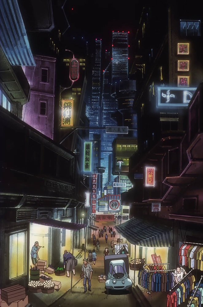 SciFiArchives's tweet photo. The stunning backgrounds of Cowboy Bebop (1998) https://t.co/zcn49p1OUl