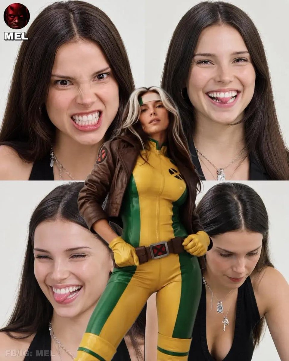 alena_alexxa's tweet photo. MCU’s Rogue, Inde Navarrette, being the Queen of Expression https://t.co/HoVT82hJ1s