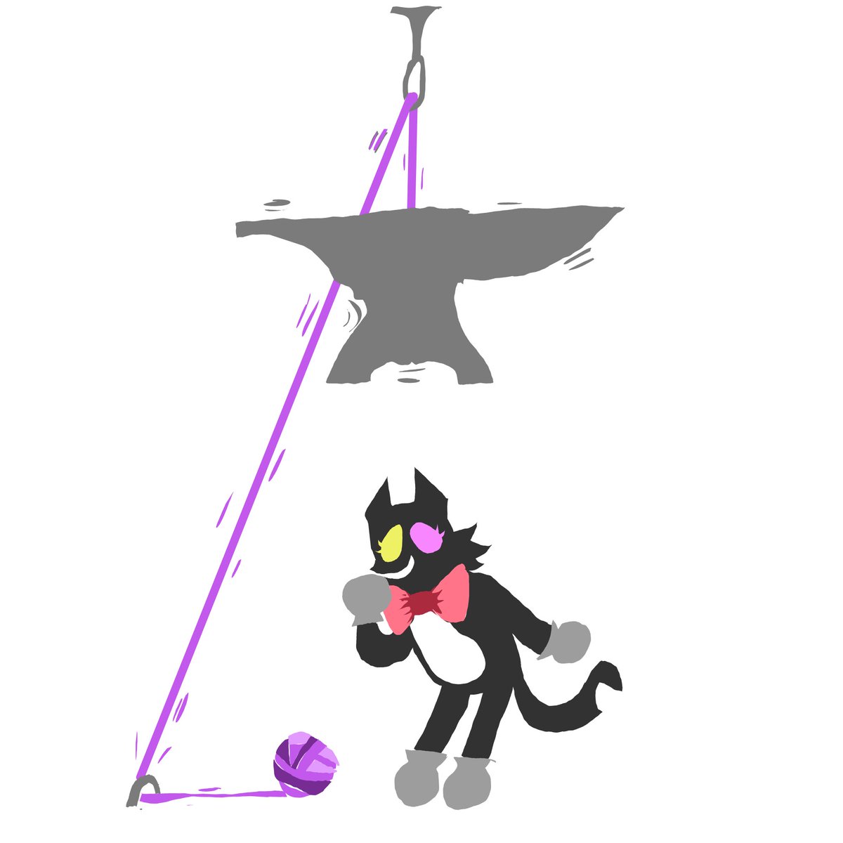 FonzoJay's tweet photo. sorry i dont draw pluey often but the meow meow makes me happy :-)

#pluey #deltarune https://t.co/zydnDwznAE