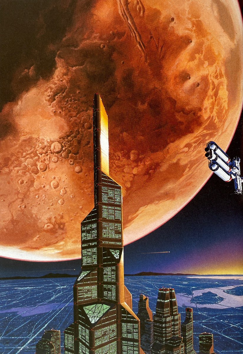 SciFiArchives's tweet photo. The extraordinary sci-fi art of Philippe “Manchu” Bouchet. https://t.co/v58k5um6jw