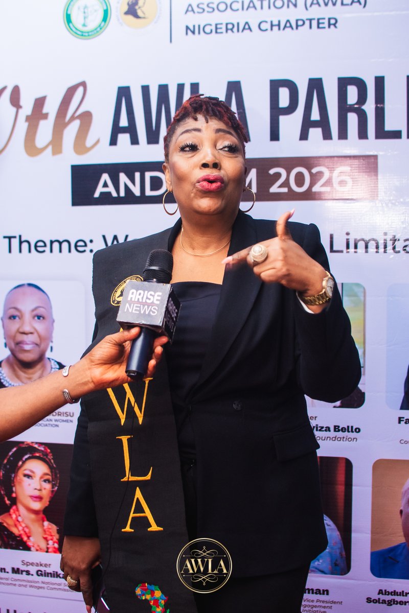 AWLA_Intl's tweet photo. 💙 Stronger together, better together.

Celebrating the sisterhood, friendships, and connections that made the AWLA Parley memorable.

#AWLA #AWLANigeria
#Sisterhood #WomenInLaw
#WomenBeyondLimitations https://t.co/Emq73D9JX6
