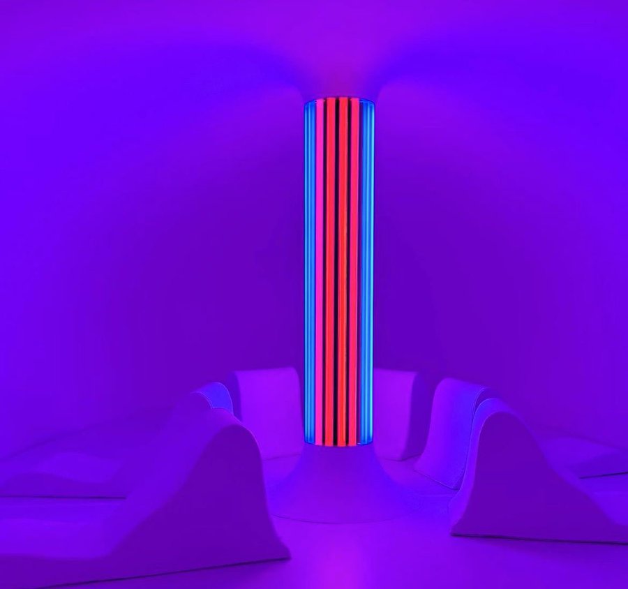 SciFiArchives's tweet photo. Chromasonic, an immersive light and sound installation in Los Angeles, California. https://t.co/pyl5RZKnVM