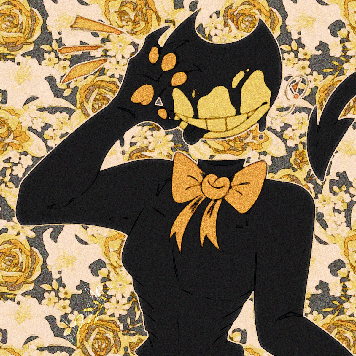 BLUEJAYBEAN's tweet photo. I regret staying up all night lol 
have some bendy for the soul.. ♥️

#bendy #batim #batdr https://t.co/vIJHXeoLjm