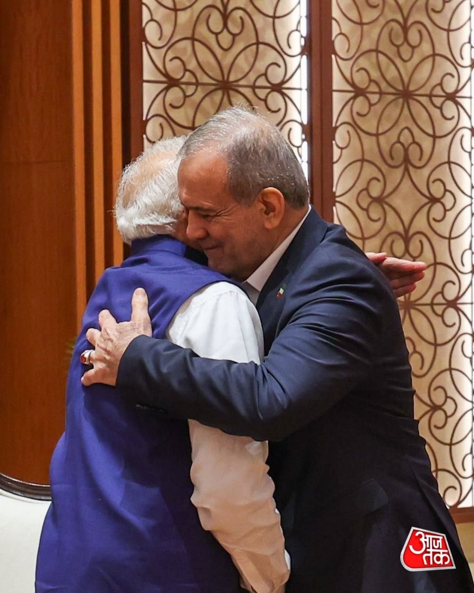 Iran_in_India's tweet photo. Goodbye, my dear friend. 
I look forward to seeing you in Iran very soon. https://t.co/4WQ8tBB0vA