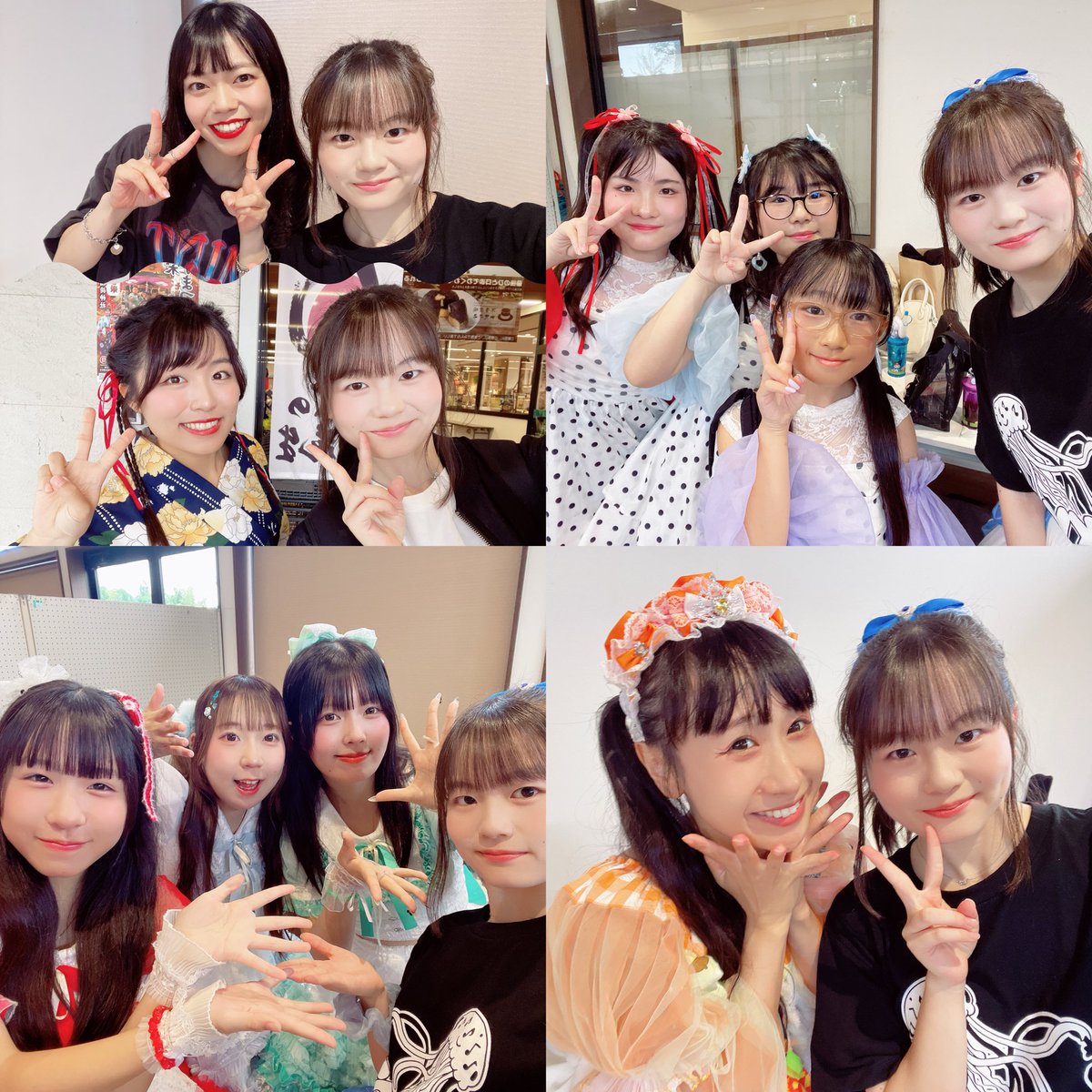 haru_boso's tweet photo. 末廣農場さんでのライブに出演させて
いただき、ありがとうございました💙
久しぶりのライブで緊張してたけど
みなさんがたくさん盛り上げてくれて、
とっても嬉しかった〜
7人でのステージはやっぱり楽しい🎶🎶

#末廣農場　#流星楽団　#水玉パイン 
#メランポジューム　#今ちかこ　#東京海月 https://t.co/66gAUWMHxK