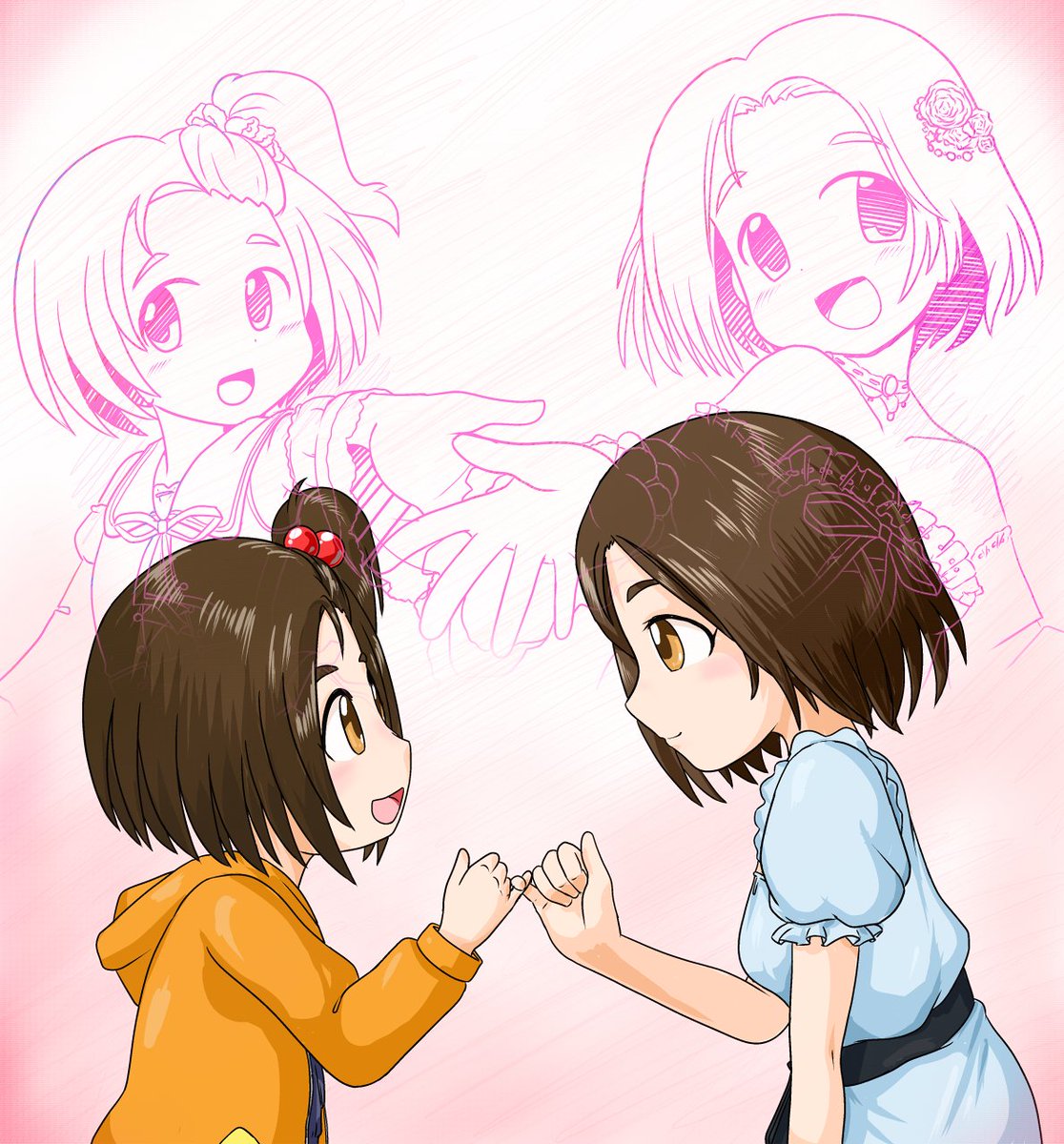 opapyon's tweet photo. 14歳も24歳も楽しめるとてもおトクな柳瀬美由紀ちゃんをどうぞよしなに～。
 #CG総選挙アートコンテスト https://t.co/lNXTzVRrIC