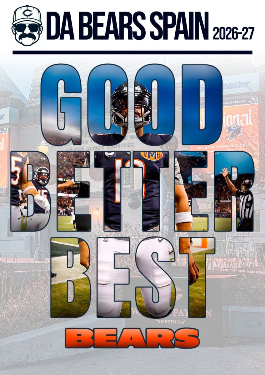 DaBearsSpain's tweet photo. Hoy vuelve la NFL para los fans de los @Vamos_Bears así que para que estéis completamente preparados os dejamos nuestra guía totalmente gratis !

https://t.co/PY4Bp9fVal https://t.co/VTMrnVDwzc