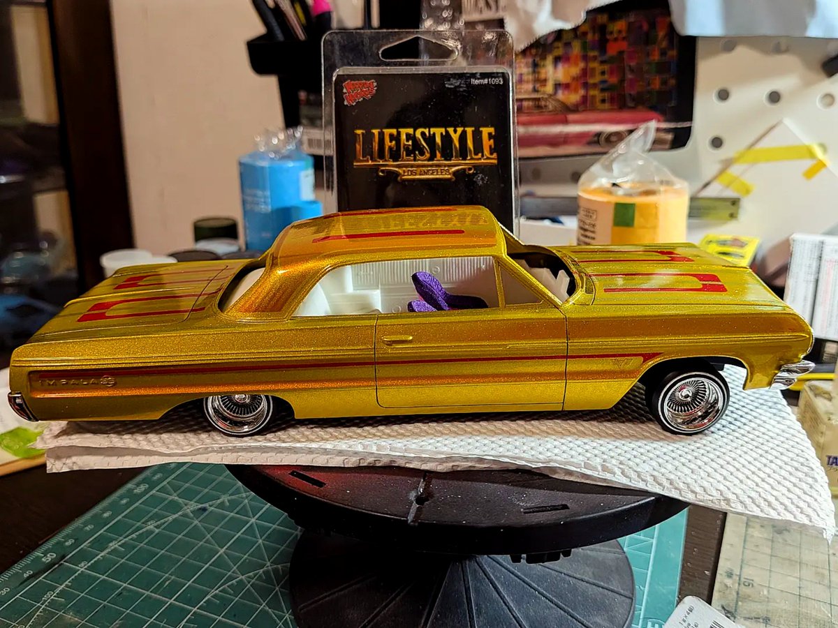 kit34609065's tweet photo. ボディーの研磨して、車高を決めました。大昔に金属のプラークってのが売ってました。超貴重品で使いたくないので誰かプリンタで作ってくれんかな。 https://t.co/KyUPWmUVcI
