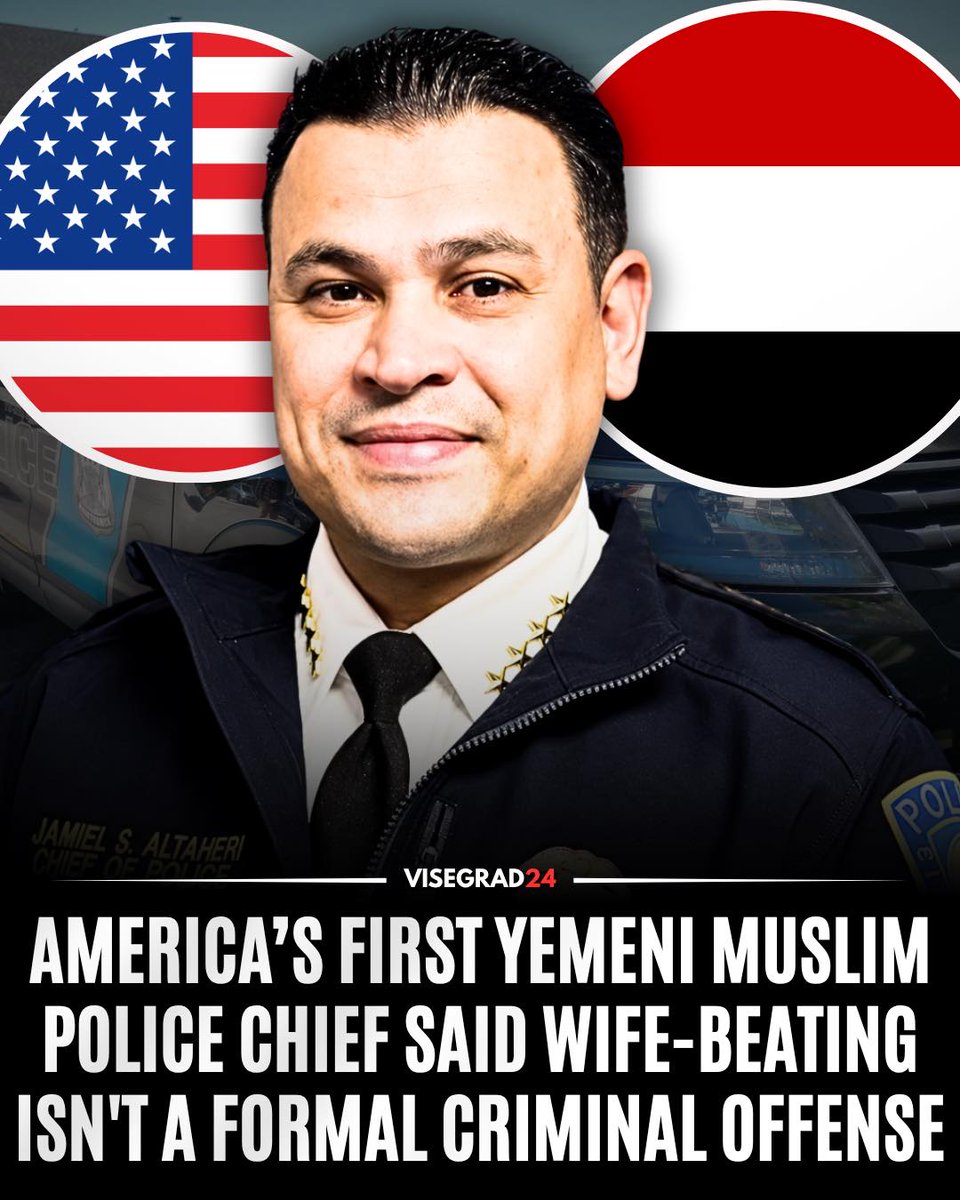 larry_mcwethy's tweet photo. Former Hamtramck Police Chief Jamiel Altaheri, a Muslim of Yemeni descent, was accused in a whistleblower lawsuit of hitting and punching the mother of his child on multiple occasions and pressuring responding officers not to formally document the incidents, telling an officer: “You guys here in Michigan don’t handle things the correct way; you guys make everything formal.”

The lawsuit says his partner accused him of punching her in the stomach and hitting her with a shower curtain, while another confrontation left her fingernail ripped off.

A separate 59-page investigation into Altaheri found evidence supporting other serious misconduct allegations: driving a city vehicle while intoxicated, asking an evidence technician to wipe his phone after he was suspended, improperly recovering a stolen Mercedes for a friend and giving a loaded gun to a civilian volunteer while telling her to point it at someone’s head.

Altaheri previously served with the NYPD, co-founded the NYPD Muslim Officers Society and the Yemeni American Law Enforcement Officers Association, and later became Hamtramck’s first Muslim police chief.