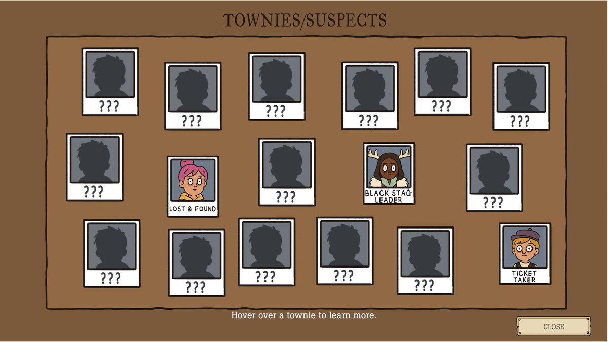 beeandboogames's tweet photo. Everyone is a suspect at the Grimwick Harvest Festival, but no one will admit a crime occurred.. Can you solve the mystery?

#indiegame #gamedev #comingsoon https://t.co/nC7Cwc4250