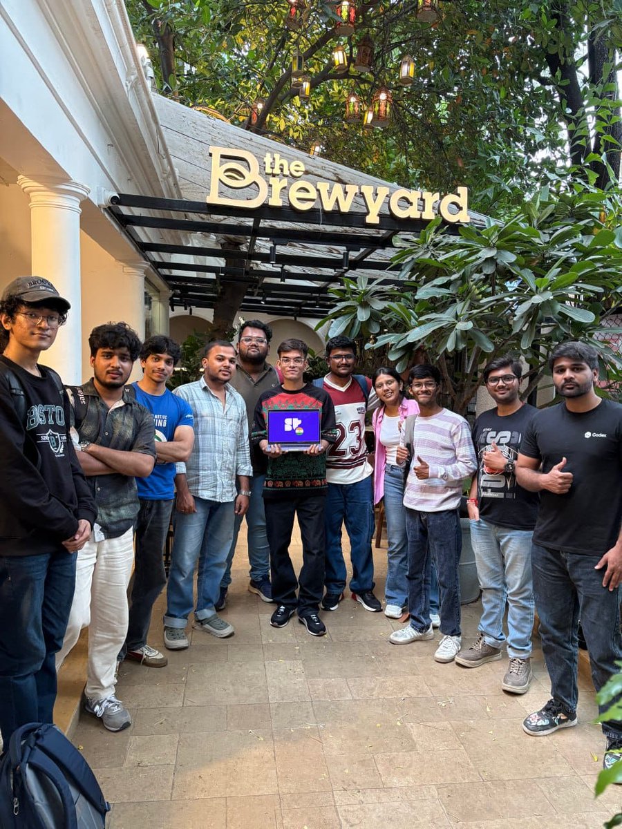 elpranav05's tweet photo. What an amazing day man! Big shoutout to @mntxaihq  and @_AbhayHere  for an awesome CWF mixer. You guys are super awesome!. Learned a ton about the ecosystem and the @colosseum   hackathon. Knowledge and laughs all around. @SuperteamIN , we need more events in PUNE please ! https://t.co/hf62Myi3sJ