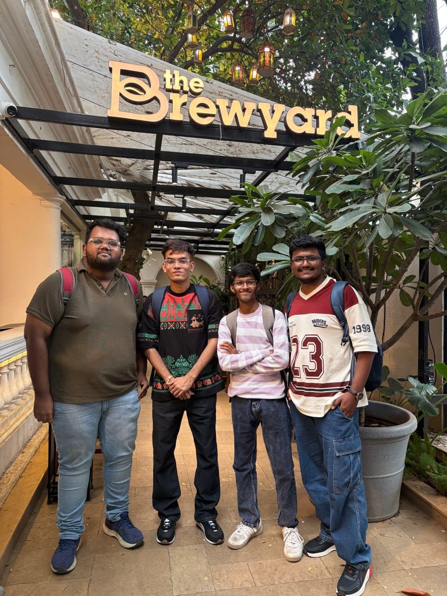 elpranav05's tweet photo. What an amazing day man! Big shoutout to @mntxaihq  and @_AbhayHere  for an awesome CWF mixer. You guys are super awesome!. Learned a ton about the ecosystem and the @colosseum   hackathon. Knowledge and laughs all around. @SuperteamIN , we need more events in PUNE please ! https://t.co/hf62Myi3sJ