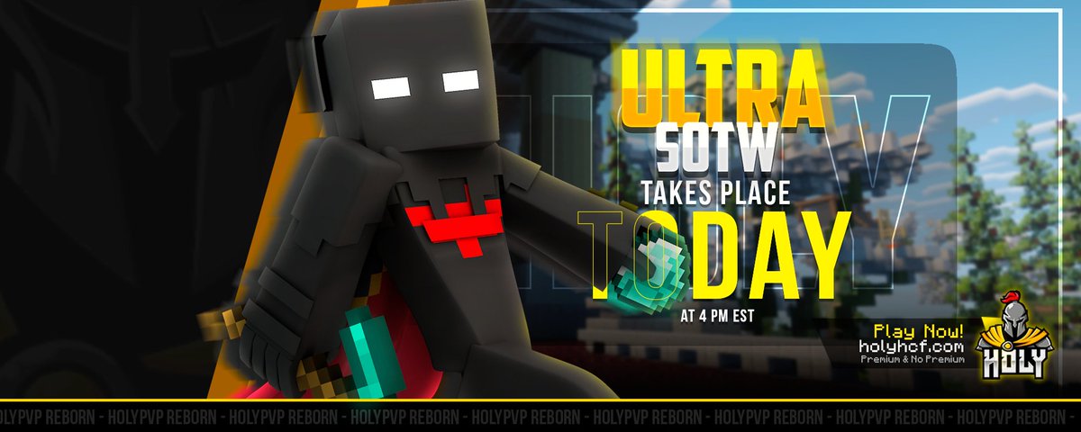 HolyHCFcom's tweet photo. El SOTW de ULTRA toma lugar HOY a las 4 PM EST 🚀

» Información básica «
 ✪ 4 Man 👨‍👨‍👦
 ✪ 30 USD de F-Top  ⚔️
 ✪ 55% OFF se activara durante el SOTW
 ➜ https://t.co/ChoxeIMB91

Síguenos, RT &amp; Like para participar en un sorteo de x2 12500 COINS 🪙 https://t.co/HZFmVGKQDu