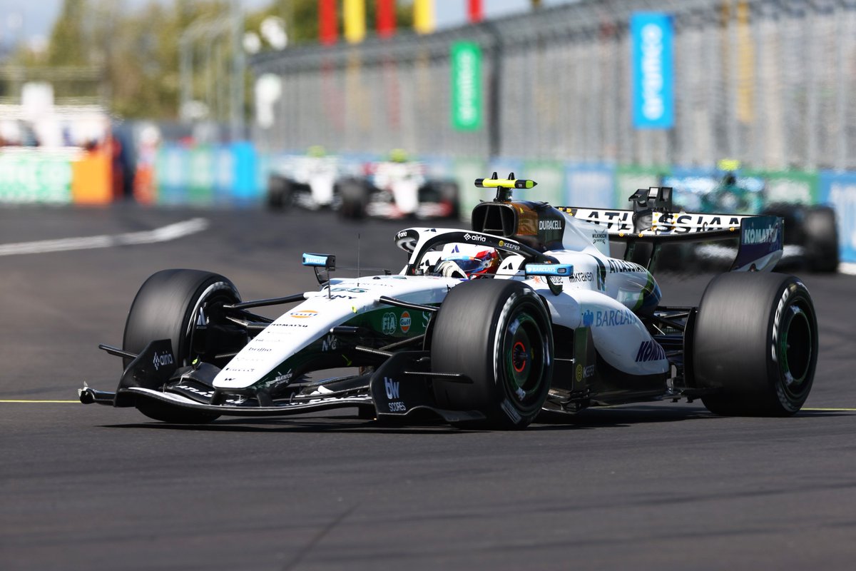 F1racing's tweet photo. LAP 24 Sainz pits his Williams at his home race in a special historic "Saudia" 1981 championship-winning FW07C livery commemorating the last time F1 raced in Madrid

FIA STEWARDS: 5 SECOND TIME PENALTY FOR CAR 55 (SAINZ) for CAUSING A COLLISION with ALONSO

#F1 #F126MAD #MAD #SpanishGP #Formula1 #Madring #Madrid #Spain  #CS55 #Carlos55 #penalty