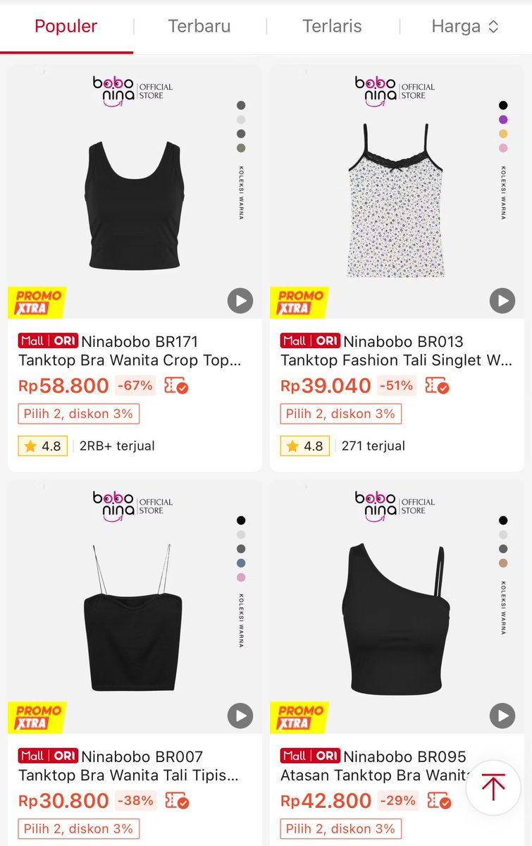 inacandy00's tweet photo. in this economy..
nemu toko yg jual tanktop lucu” under 50k. modelnya banyak dan cakep semua😍💗

https://t.co/lfAca4WsbL https://t.co/WZbYKZ66mO