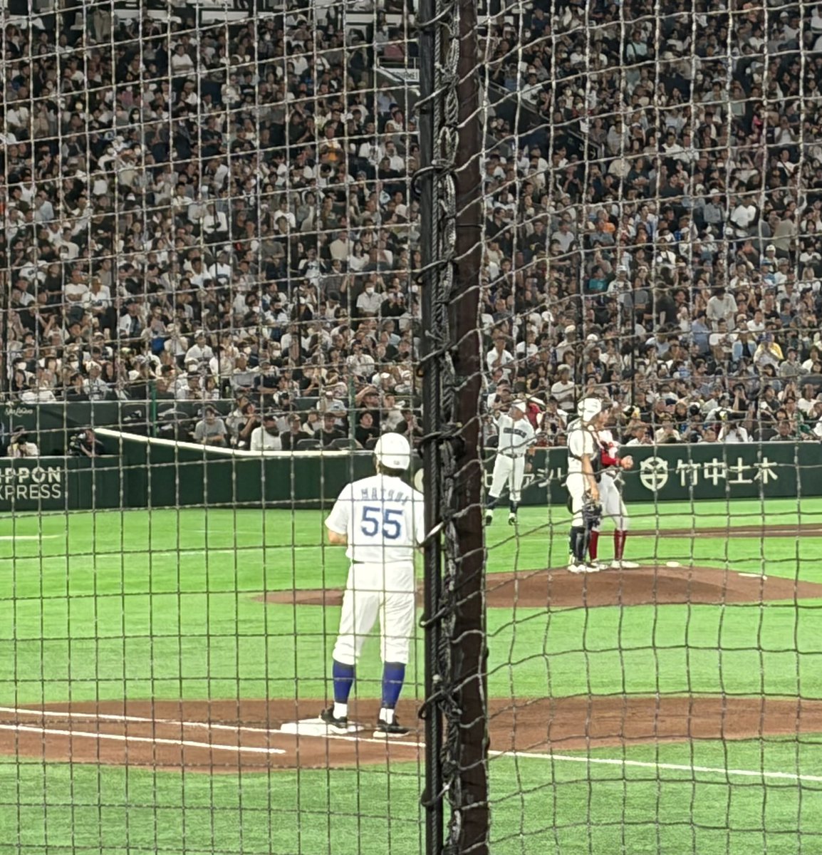 ganbaruru's tweet photo. 今日は待ちに待った『高校野球女子選抜VSイチロー選抜KOBE CHIBEN』を観戦！

画面の中でしか見たことがなかった元メジャーリーガー3人を、生で見れる日が来ようとは。。

最後の選手インタビューでは思わず感動しちゃいました🥹 https://t.co/5F4RTChJ0B
