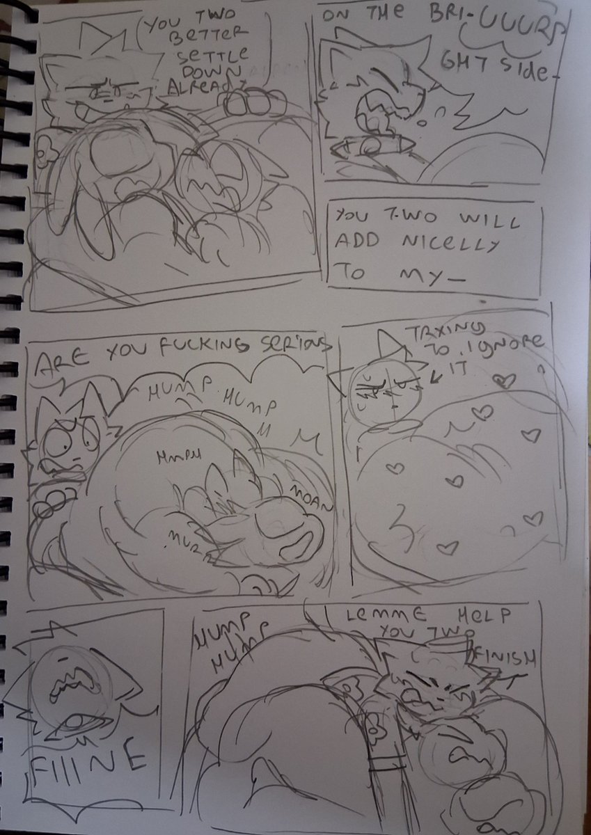 evil_cr3ature's tweet photo. Cw: vore, digestion,  humping idk
-
Kind cat helps a couple out
-
For a friend https://t.co/qC4DOryZz6