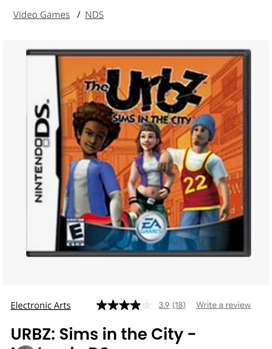 BrideNGore's tweet photo. @buffys They also have The Sims 2 on that if you like The Sims in general. https://t.co/QpqNk5vGg3