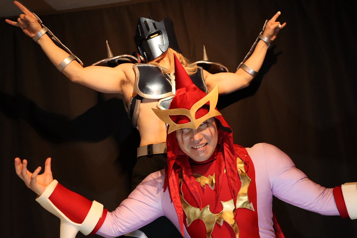 honyosupa's tweet photo. Bエボリューション
スーパートリニティーズ

スカーを中心に二つのタッグを再現することができました。
スカーのポンさんには大感謝です😊✨
最高のタッグだぜ！

#キン肉マン https://t.co/etJyW1IPRz
