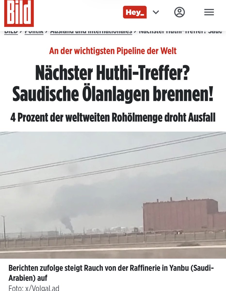 Grnfink2's tweet photo. „Die Befürchtung des Königreichs: ein gestörter Ölexport. Und die Angst der restlichen Welt: hohe Ölpreise, da die Händler allein schon auf das wachsende Risiko weiterer Störungen reagieren dürften. Und in der Folge, die nächste #Weltwirtschaftskrise …“ https://t.co/VDPZiqpSpB