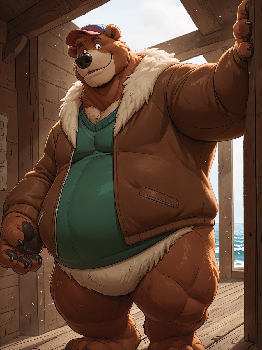 Bulkstudi0's tweet photo. - You were expecting to see Baloo when Kit, now all grown up, makes his appearance. -

I didn't use his official voice because I think it's... not great, so I used a different one. ;)

kudo for whoever recognizes the voice. :D

video &amp; pic by @Zeid_ai https://t.co/8fsqJZDHBa