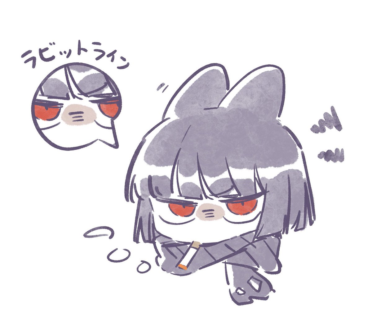 ssmr_rolling's tweet photo. 初めて知った
あの線ラビットラインって言うんだ…… https://t.co/ZXYiKoJN41