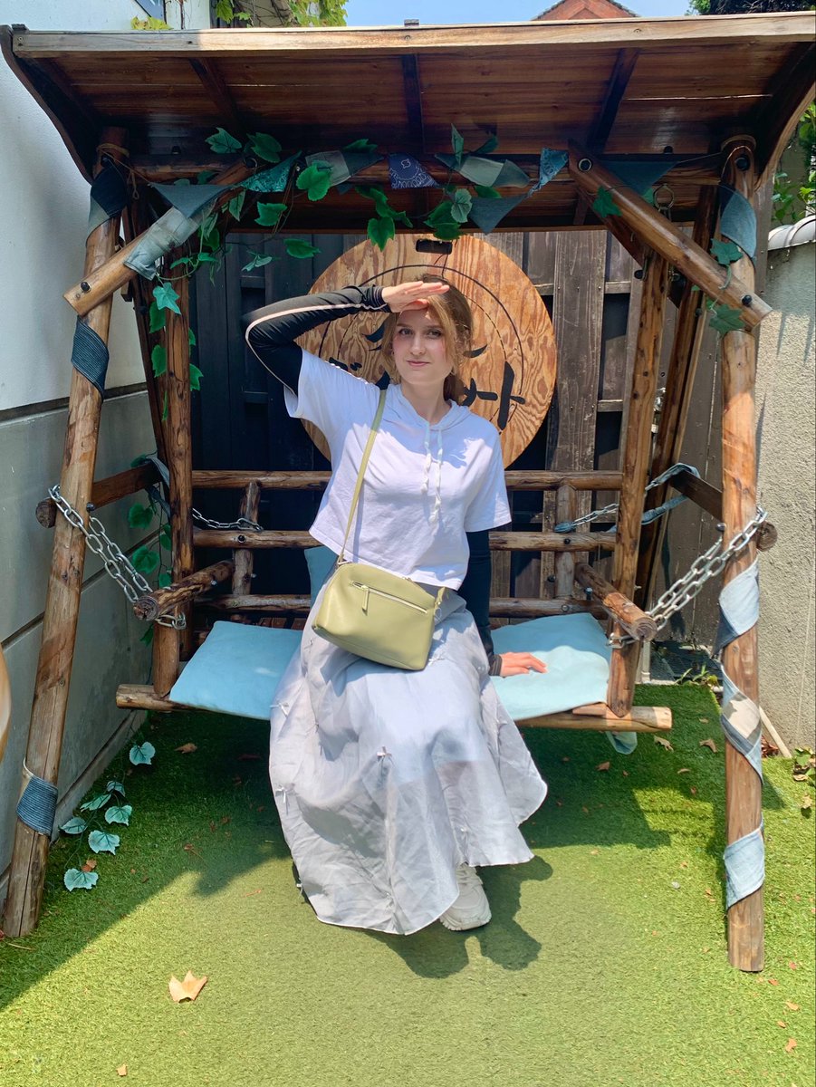 sonnya_jpn's tweet photo. 倉敷に行きました💫 街も天気も素晴らしかったです！✨ 
倉敷は本当に素晴らしいところです( *´꒳`* )♡
⁡
#ドイツ人 #モデル #showroom配信 #倉敷 #デニムストリート https://t.co/rLHMv1AhAX