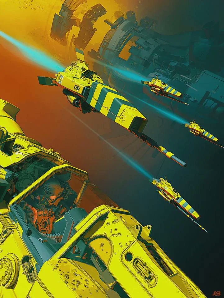 SciFiArchives's tweet photo. Pascal Blanché’s sci-fi art is always instantly recognizable. Gorgeous colors and incredible designs. https://t.co/i5O70k60bh