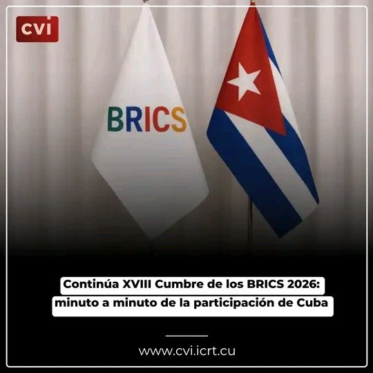 citmacamaguey's tweet photo. El canciller cubano Bruno Rodríguez Parrilla intervino hoy en la sesión abierta de la Cumbre del BRICS, la cual contó con la participación de los líderes y altos representantes de los países miembros y socios del bloque.
#CubaNoEsUnaAmenaza El bloqueo Sí 
#LaPatriaSeDefiende https://t.co/GZSspFWjJF
