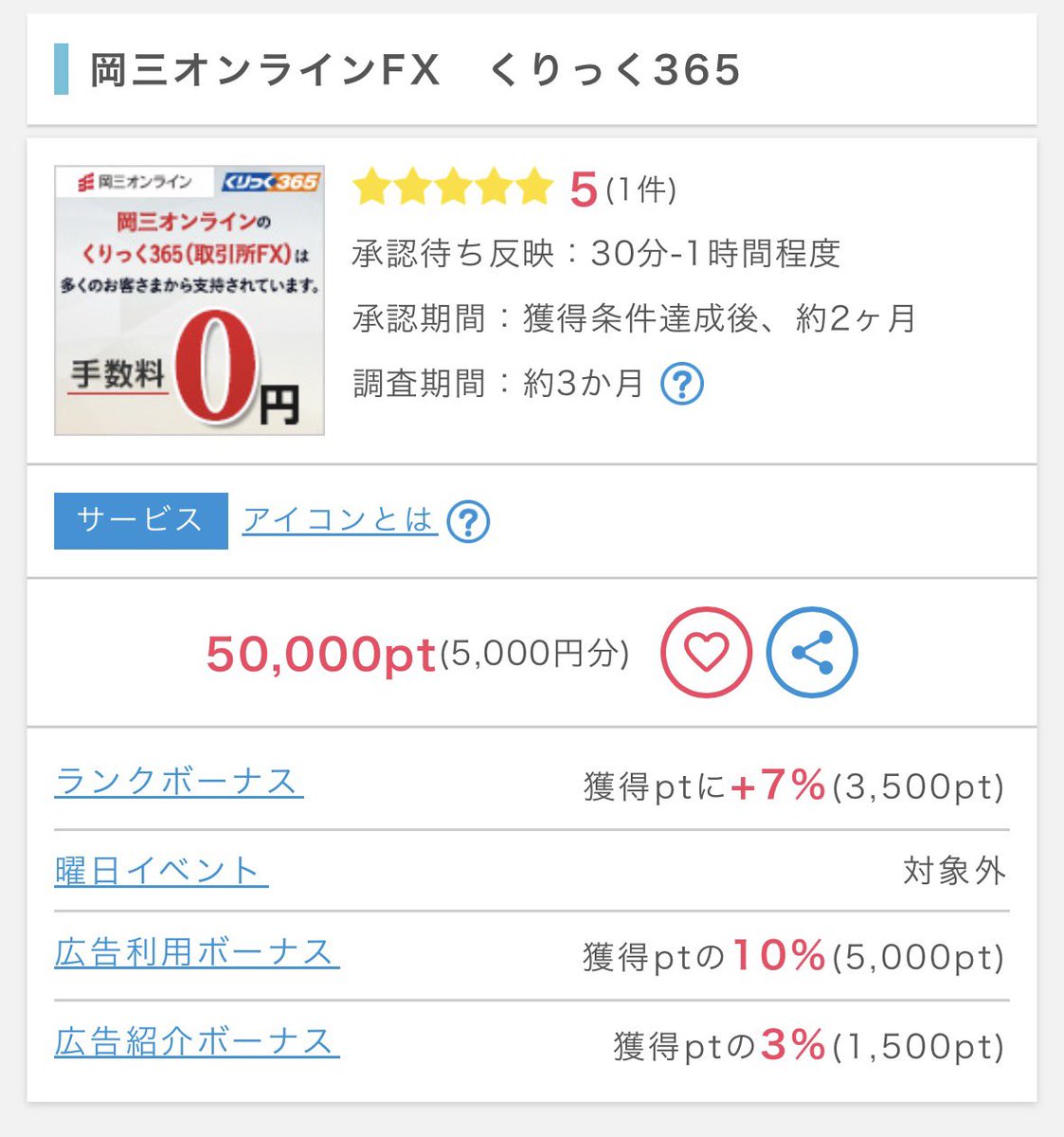 thmethyou996's tweet photo. 岡三オンラインFX　くりっく365

開設でアマギフのやつ、あのときはポイ活サイトにでてなかったからやったのに今更でやがった😡😡😡 https://t.co/EZQEvdbWMt