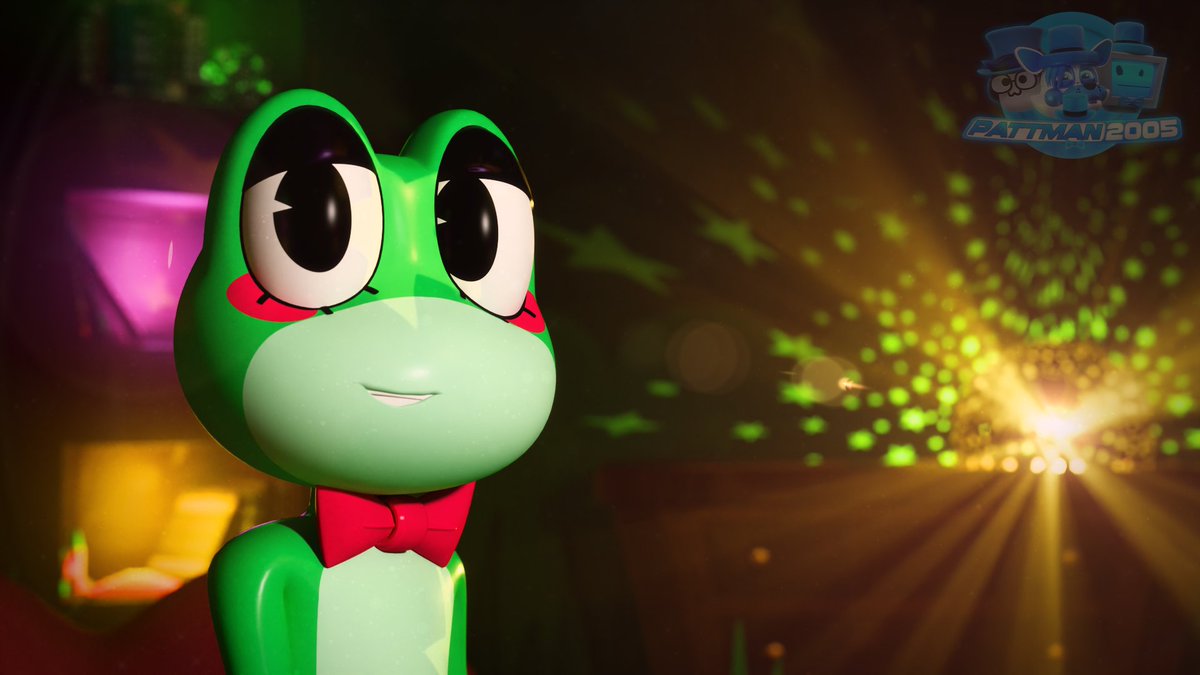 Pattman2005's tweet photo. Ribbit! (TADC/Blender)

#tadc #theamazingdigitalcircus #blender #render #art https://t.co/cC2JE8PZlc