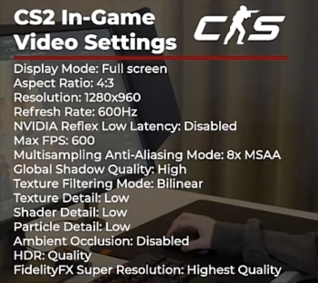 CSGORoll's tweet photo. Donk has shared his full video settings 👀

Which setting surprised you the most? https://t.co/LSSLztQANJ